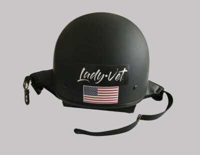 Lady Vet Sticker - B&W Logo
