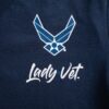 US Air Force Lady Vet Tee Close Up