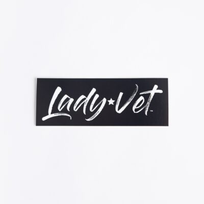 Lady Vet Sticker